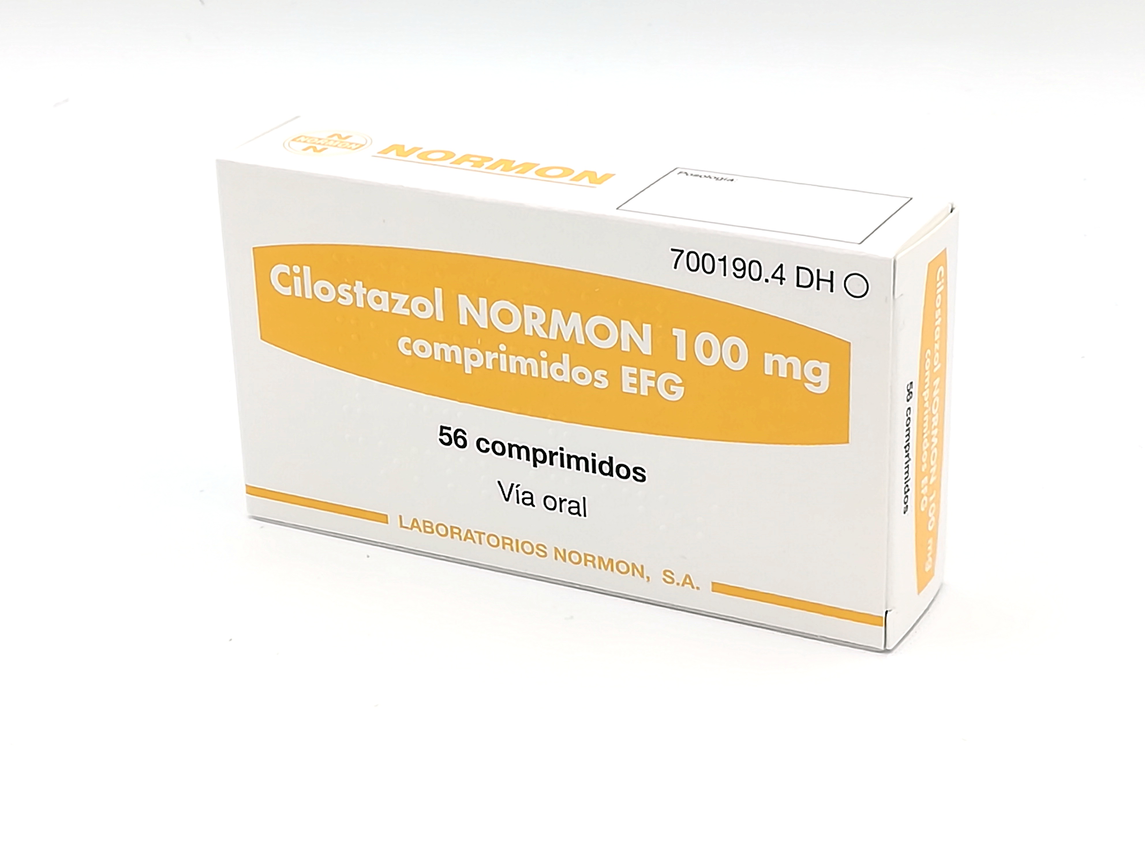 CILOSTAZOL NORMON EFG 100 mg 56 COMPRIMIDOS
