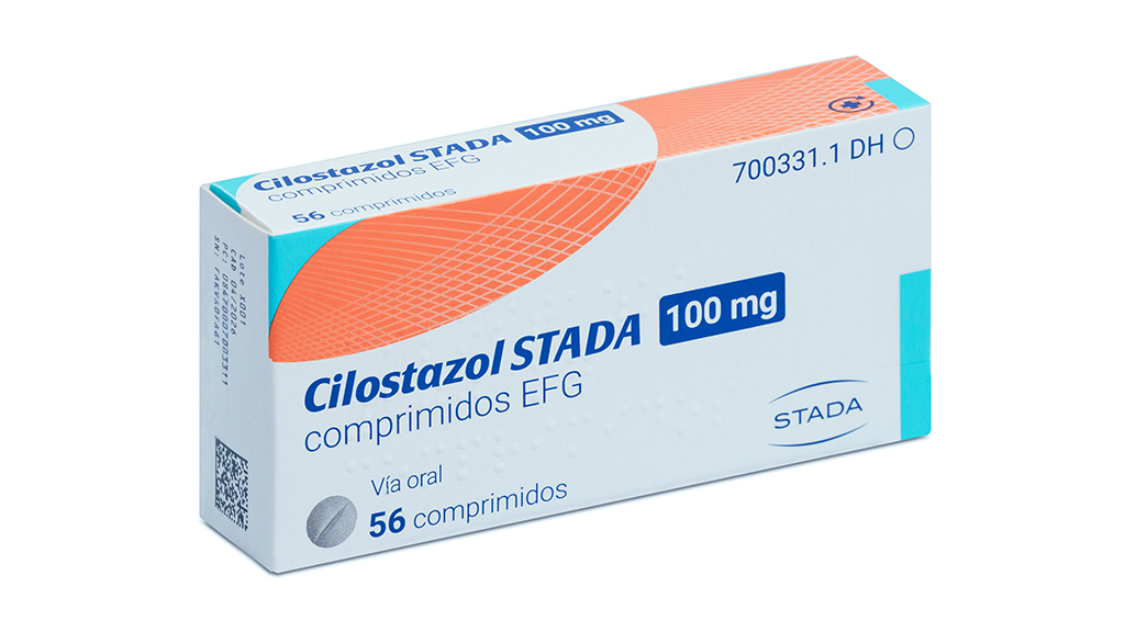 CILOSTAZOL STADA EFG 100 mg 56 COMPRIMIDOS