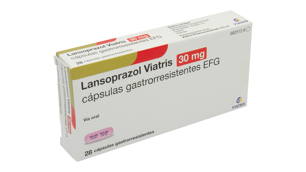 LANSOPRAZOL VIATRIS EFG 30 mg 28 CAPSULAS GASTRORRESISTENTES