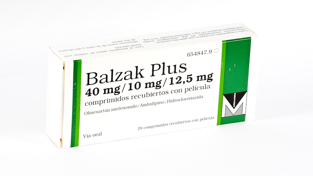 BALZAK PLUS 40 mg/10 mg/12,5 mg 28 COMPRIMIDOS RECUBIERTOS