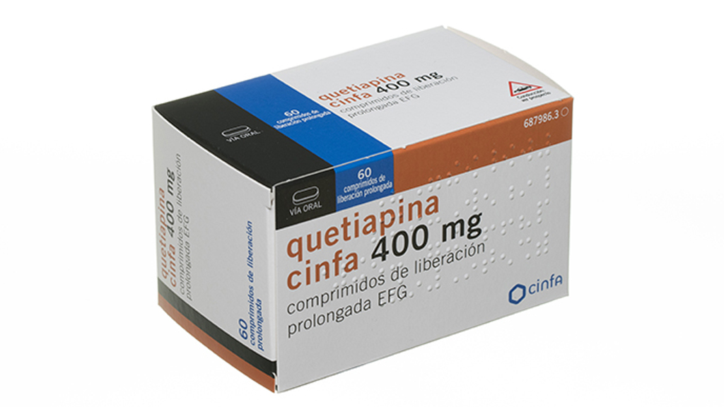 QUETIAPINA CINFA EFG 400 mg 60 COMPRIMIDOS LIBERACION PROLONGADA