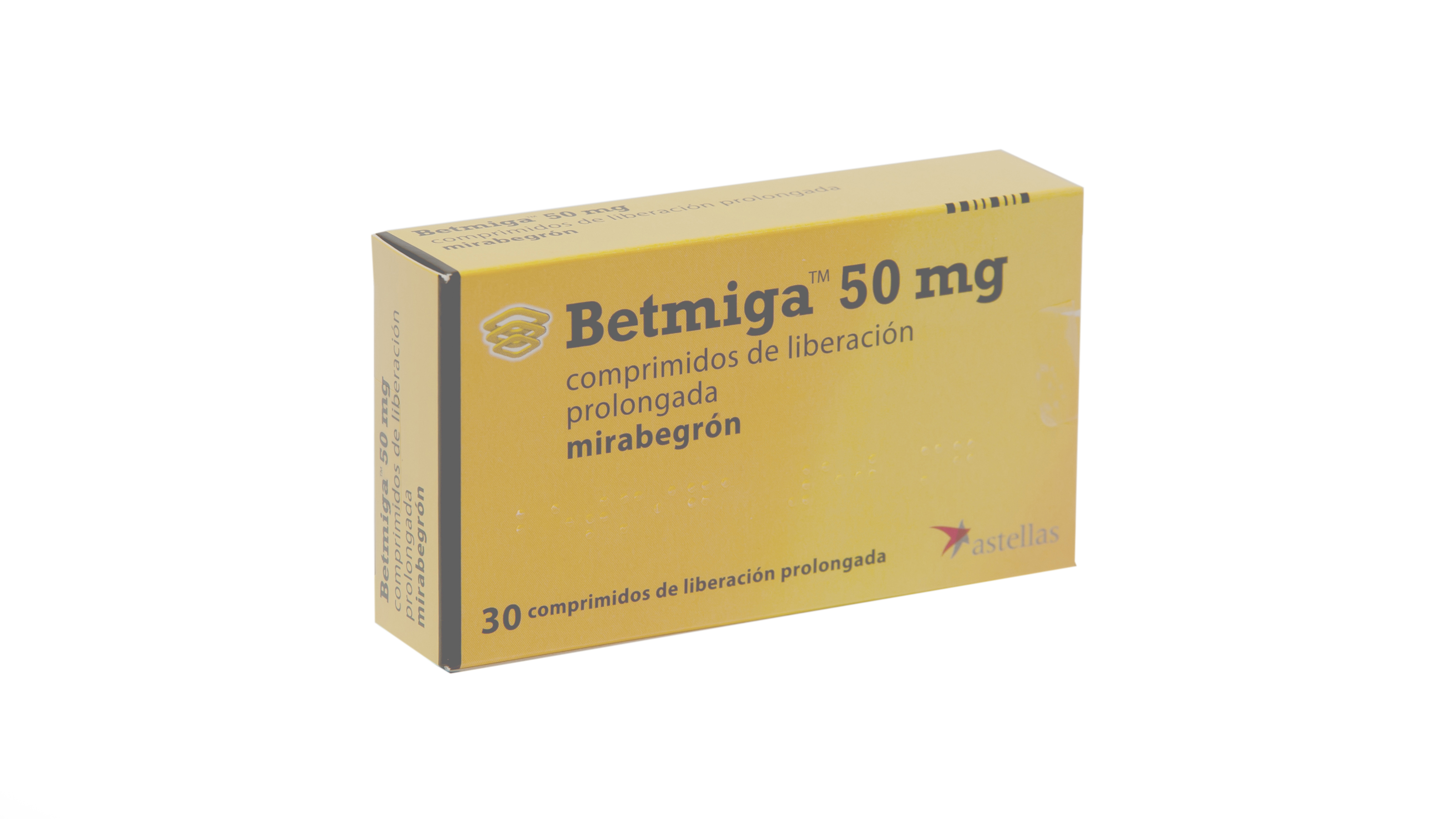 BETMIGA 50 mg 30 COMPRIMIDOS LIBERACION PROLONGADA