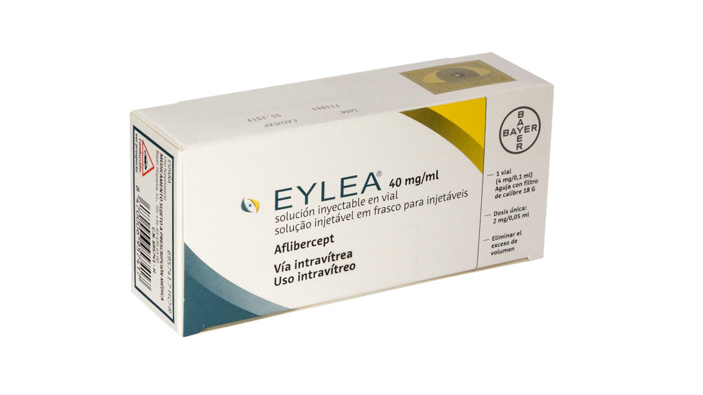 EYLEA 40 mg/ml 1 VIAL SOLUCION INYECTABLE 100 microlitros