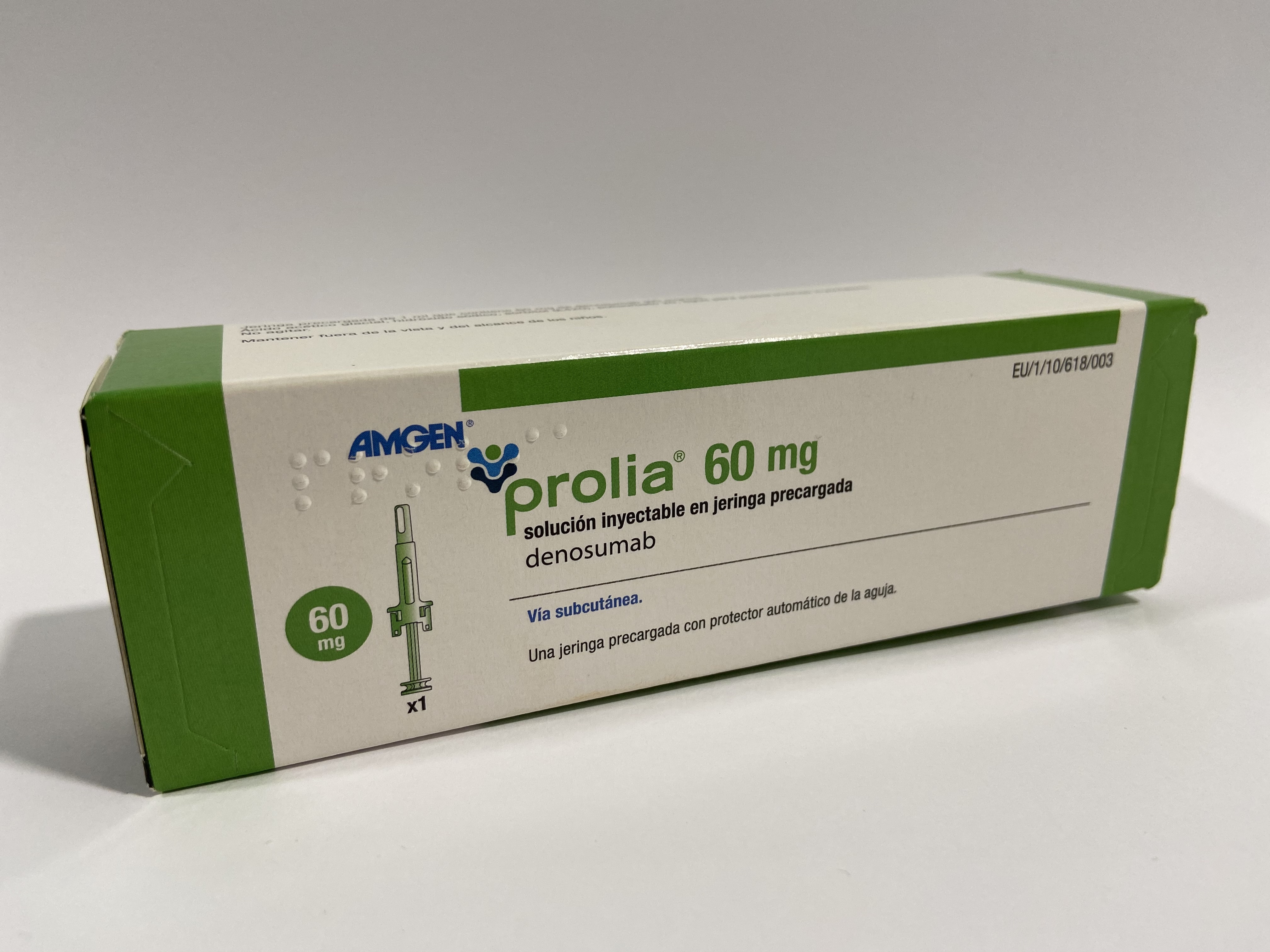 PROLIA 60 mg 1 JERINGA PRECARGADA SOLUCION INYECTABLE 1 ml