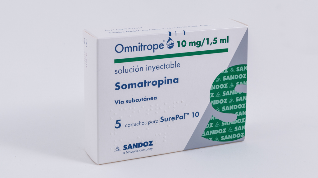 OMNITROPE 10 mg 5 CARTUCHOS SOLUCION INYECTABLE 1,5 ml SUREPAL