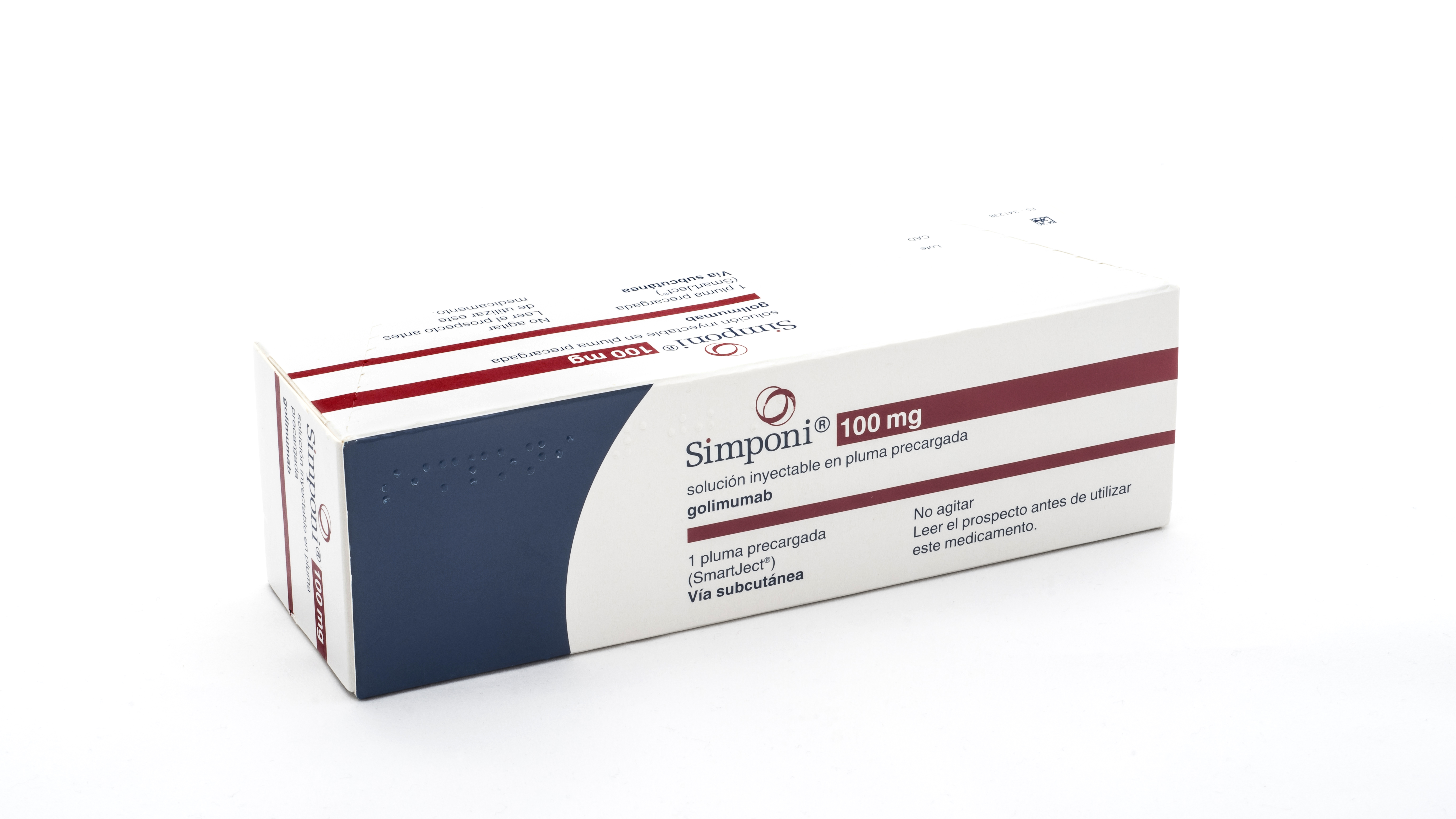 SIMPONI 100 mg 1 PLUMA PRECARGADA SOLUCION INYECTABLE 1 ml