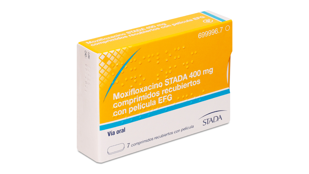 MOXIFLOXACINO STADA EFG 400 mg 7 COMPRIMIDOS RECUBIERTOS