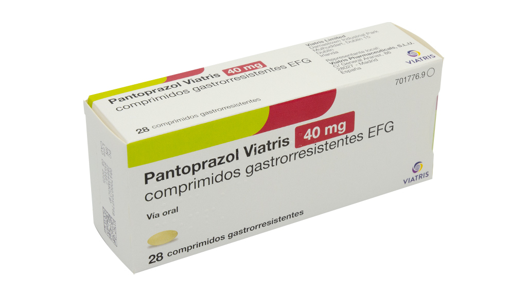 PANTOPRAZOL VIATRIS EFG 40 mg 28 COMPRIMIDOS GASTRORRESISTENTES BLISTER OPA/Al/PVC-Al