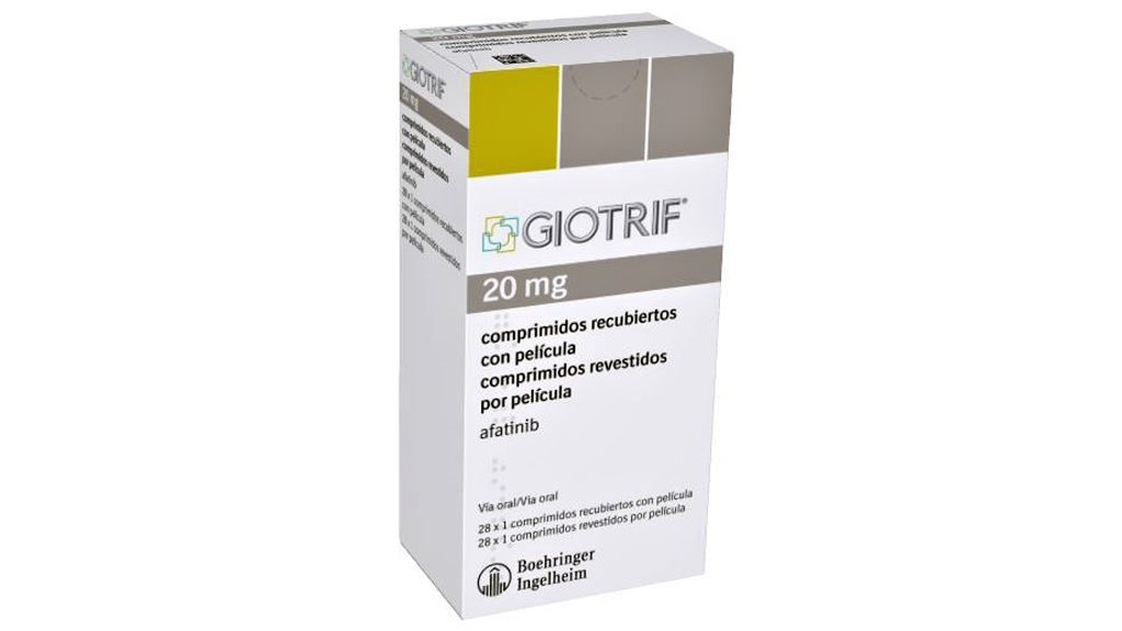GIOTRIF 20 mg 28 COMPRIMIDOS RECUBIERTOS