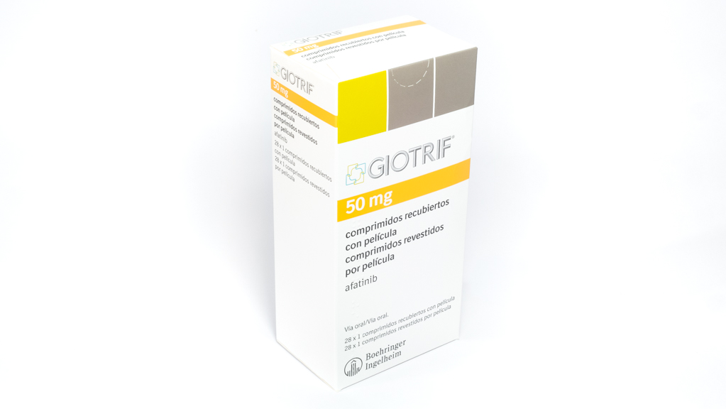 GIOTRIF 50 mg 28 COMPRIMIDOS RECUBIERTOS