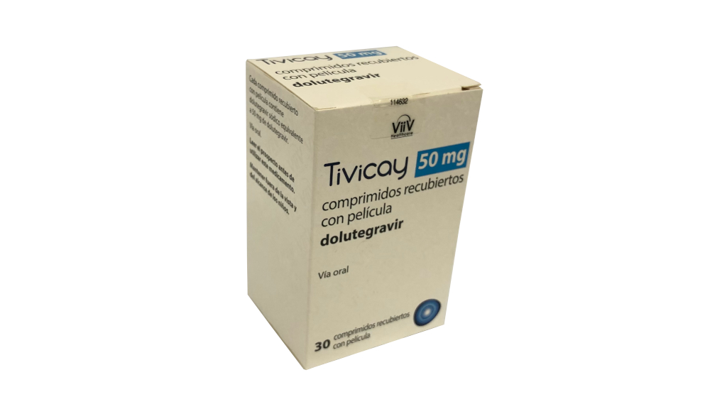 TIVICAY 50 mg 30 COMPRIMIDOS RECUBIERTOS