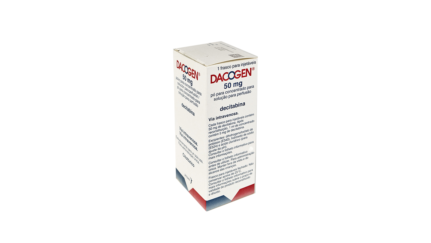 DACOGEN 50 mg 1 VIAL POLVO PARA CONCENTRADO PARA SOLUCION PARA PERFUSION