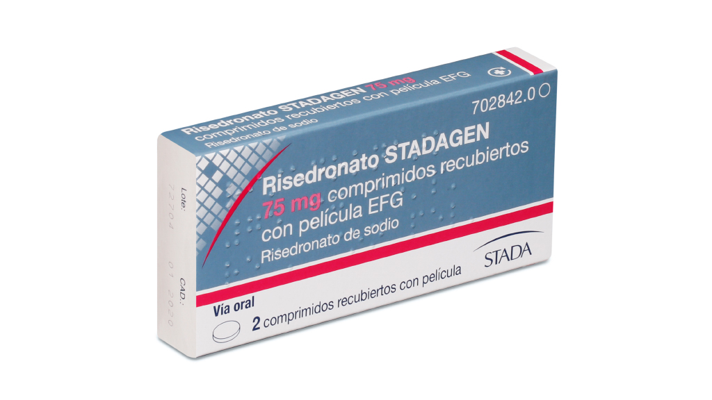 RISEDRONATO STADA EFG 75 mg 2 COMPRIMIDOS RECUBIERTOS