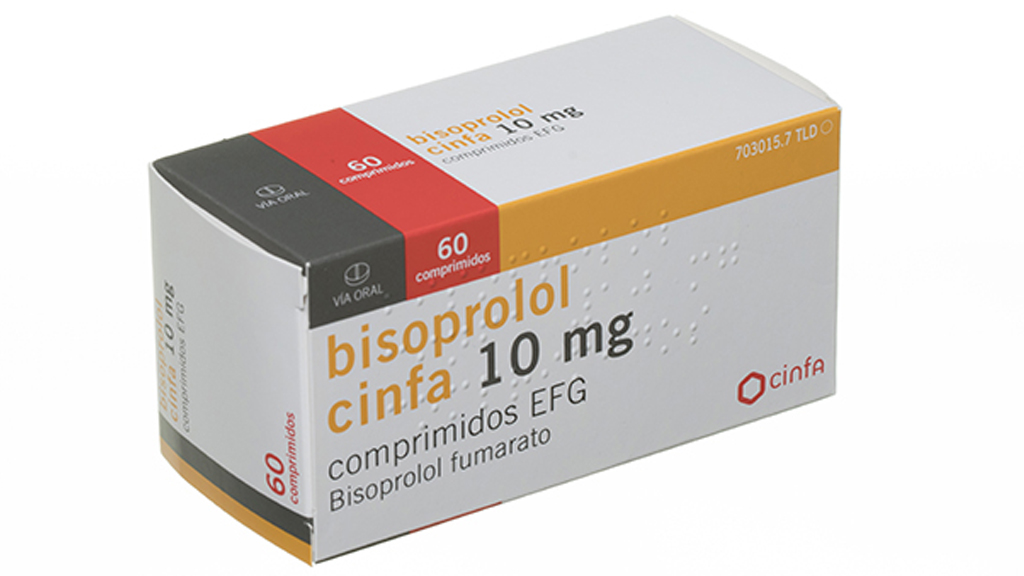 BISOPROLOL CINFA EFG 10 mg 60 COMPRIMIDOS