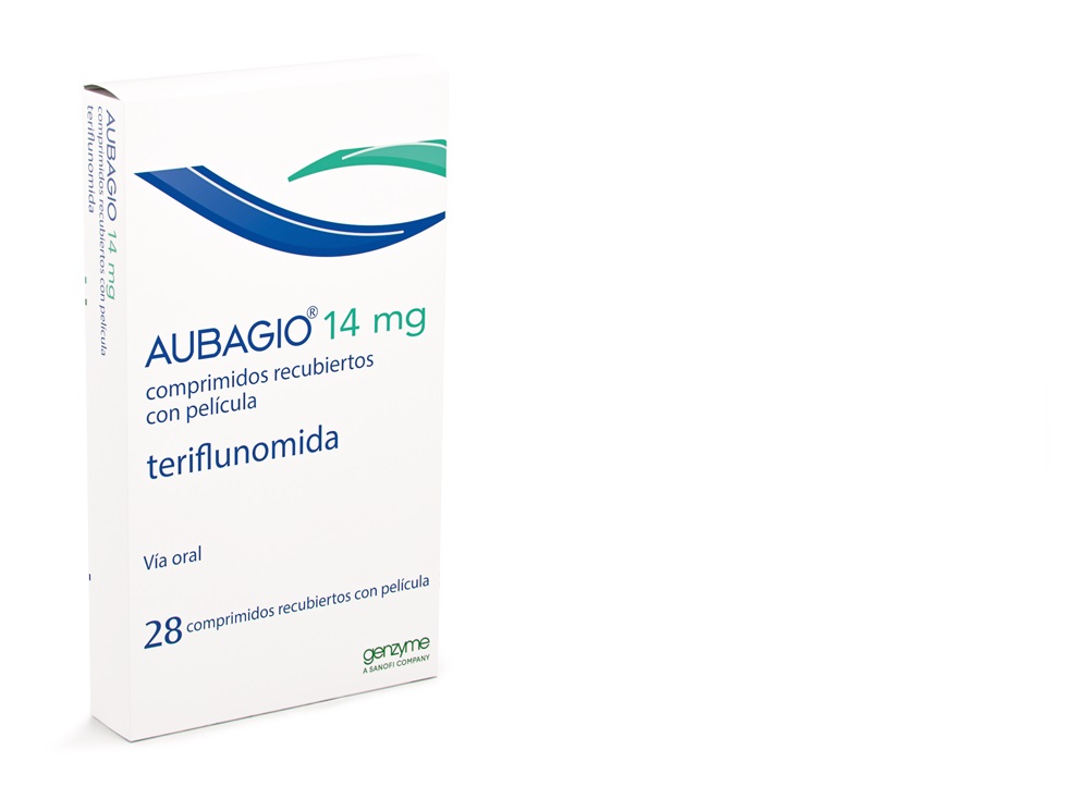 AUBAGIO 14 mg 28 COMPRIMIDOS RECUBIERTOS