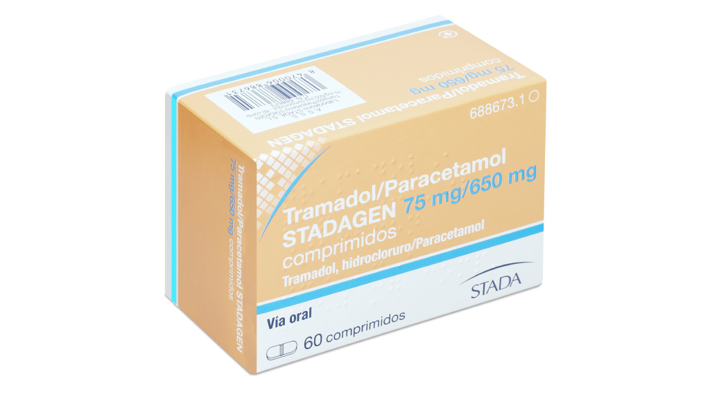 TRAMADOL/PARACETAMOL STADA 75 mg/650 mg 20 COMPRIMIDOS BLISTER