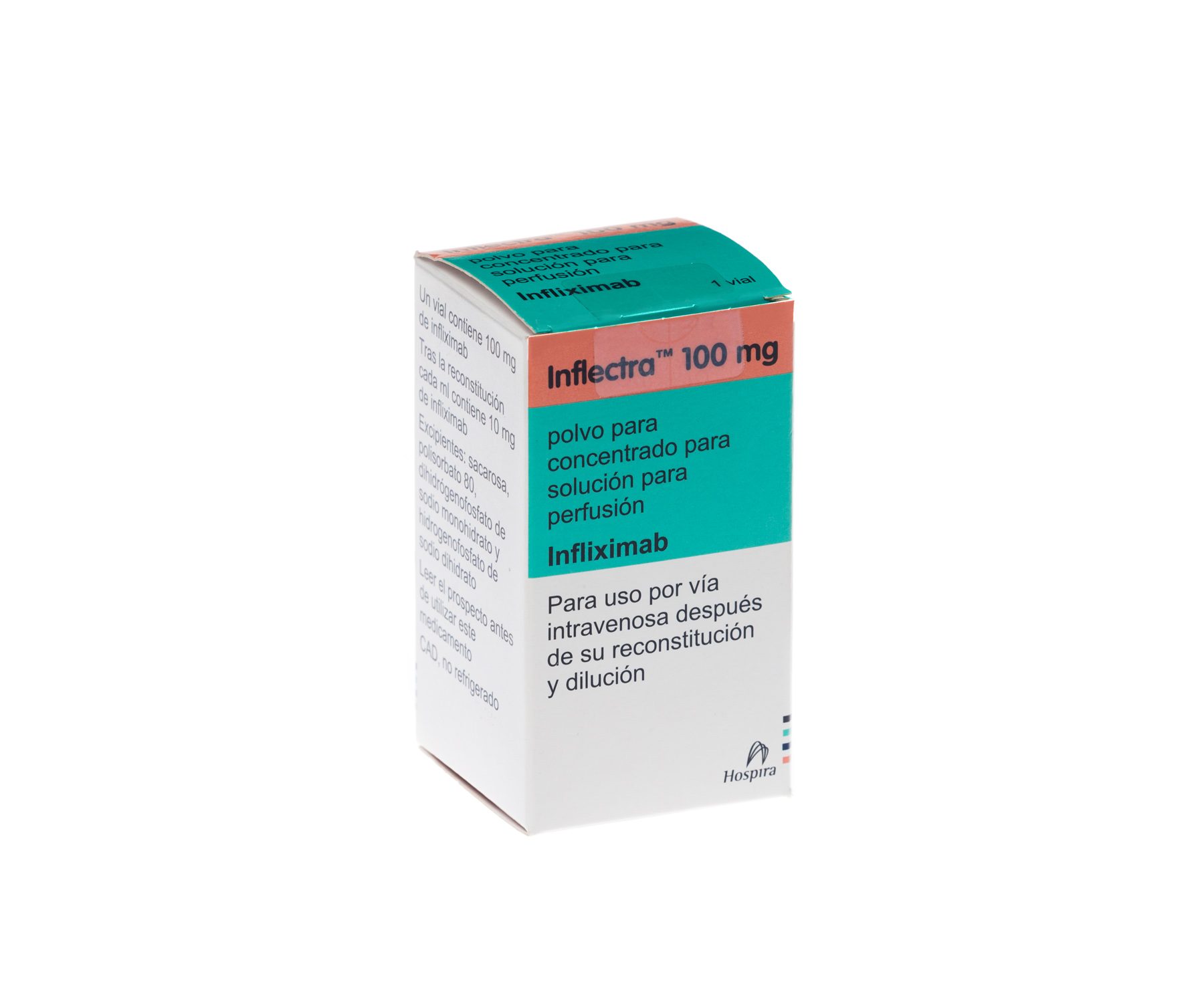 INFLECTRA 100 mg 1 VIAL POLVO PARA CONCENTRADO PARA SOLUCION PARA PERFUSION