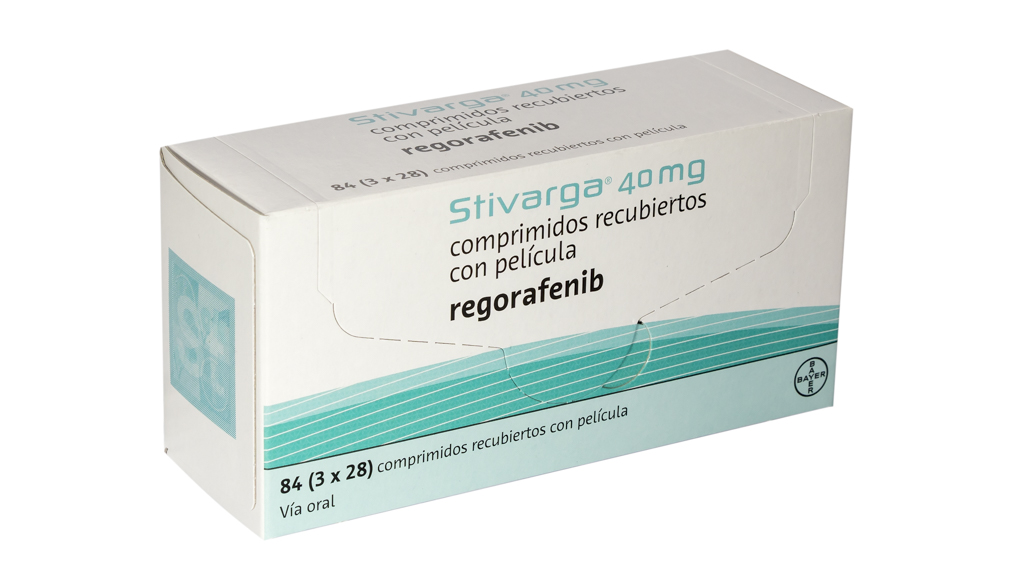 STIVARGA 40 mg 84 COMPRIMIDOS RECUBIERTOS