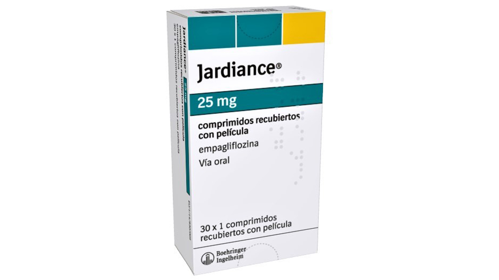 JARDIANCE 25 mg 30 COMPRIMIDOS RECUBIERTOS