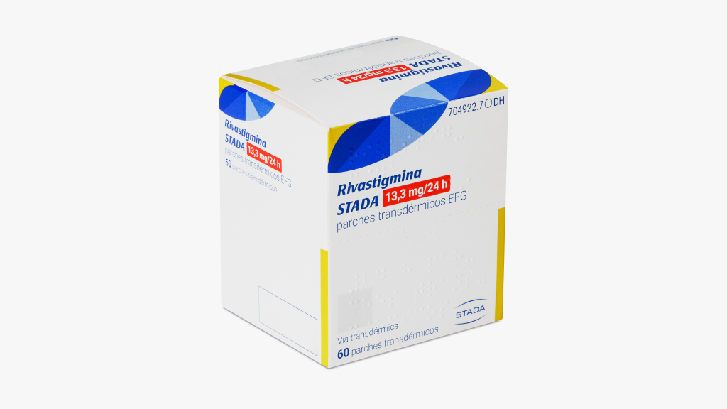 RIVASTIGMINA STADA EFG 13,3 mg/24 h 60 PARCHES TRANSDERMICOS 27 mg