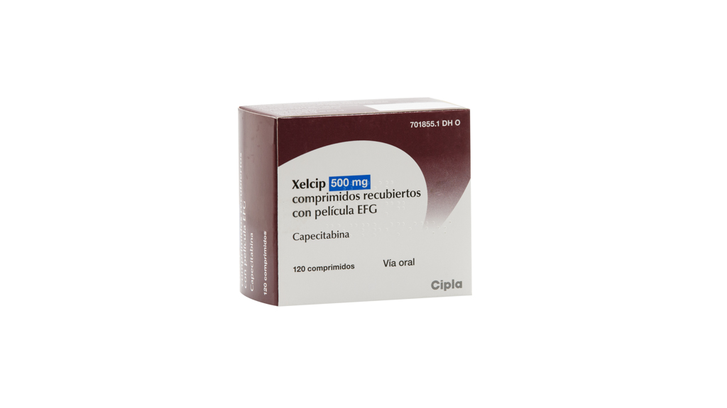 XELCIP EFG 500 mg 120 COMPRIMIDOS RECUBIERTOS