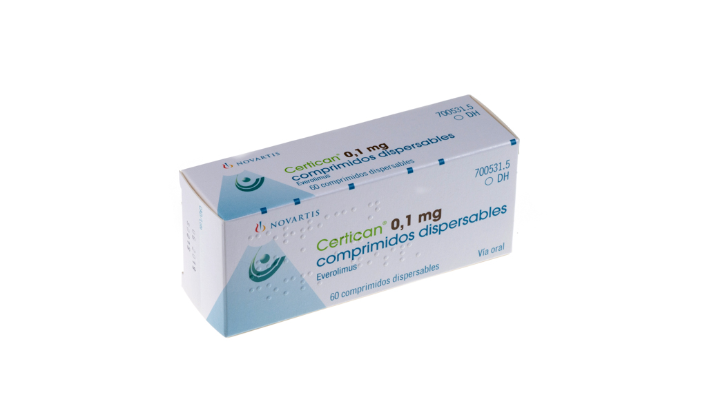 CERTICAN 0,1 mg 60 COMPRIMIDOS DISPERSABLES