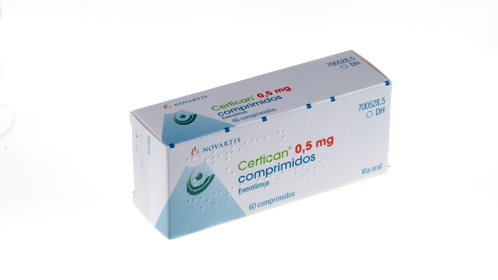 CERTICAN 0,5 mg 60 COMPRIMIDOS