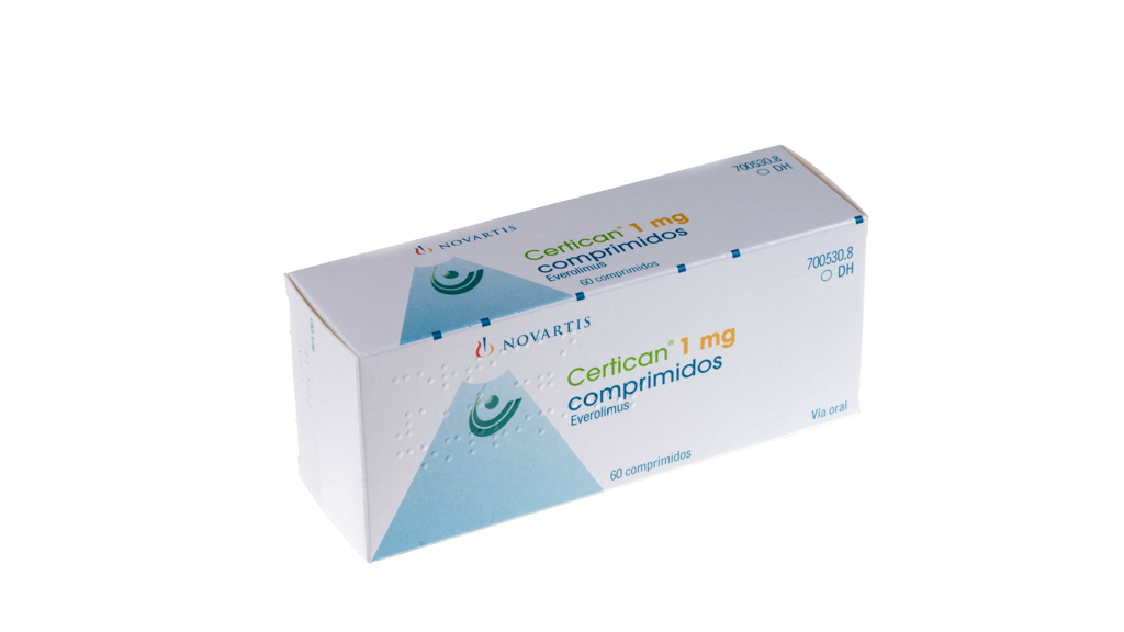 CERTICAN 1 mg 60 COMPRIMIDOS