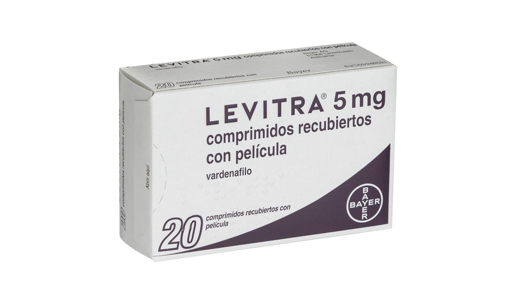 Parlamento Fragua Nublado LEVITRA 5 mg 20 COMPRIMIDOS RECUBIERTOS - Farmacéuticos
