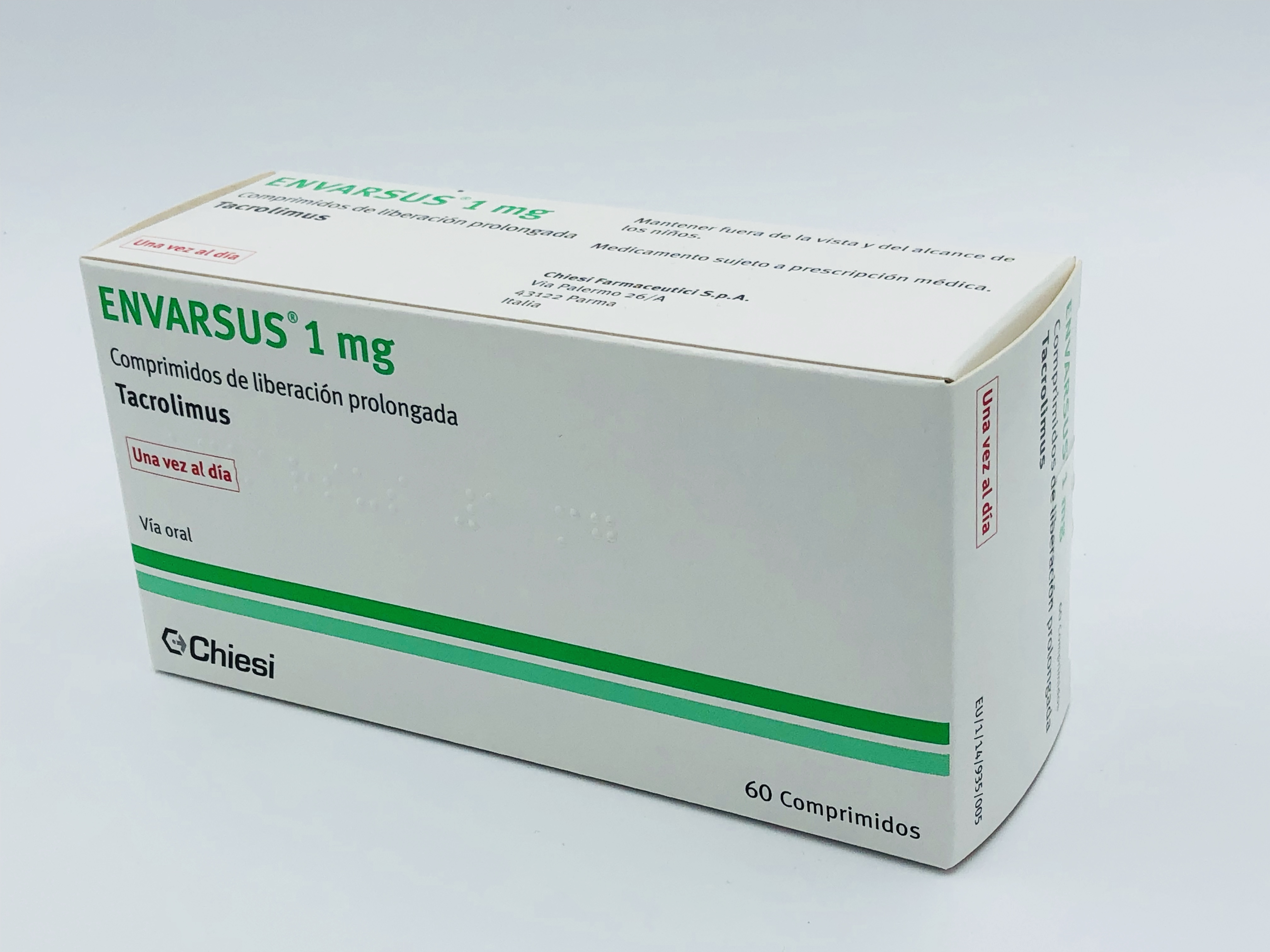 ENVARSUS 1 mg 60 COMPRIMIDOS LIBERACION PROLONGADA