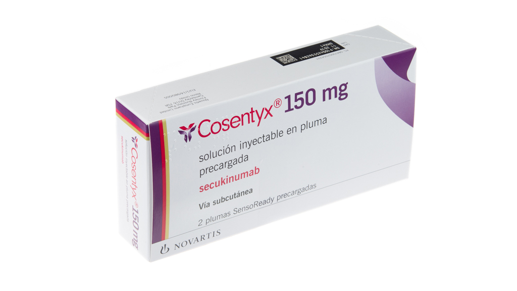 COSENTYX 150 mg 2 PLUMAS PRECARGADAS SOLUCION INYECTABLE 1 ml