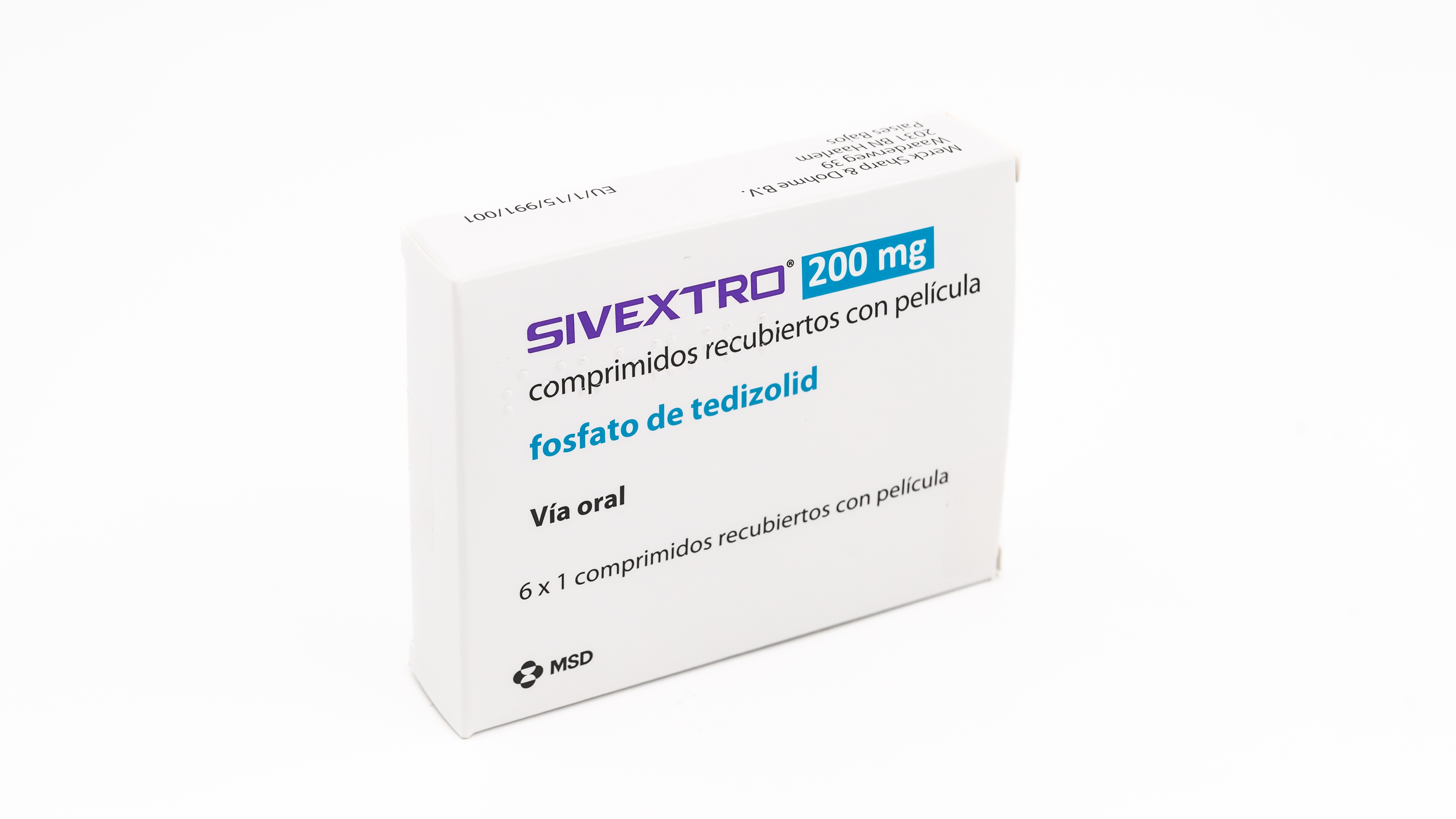 SIVEXTRO 200 mg 6 COMPRIMIDOS RECUBIERTOS