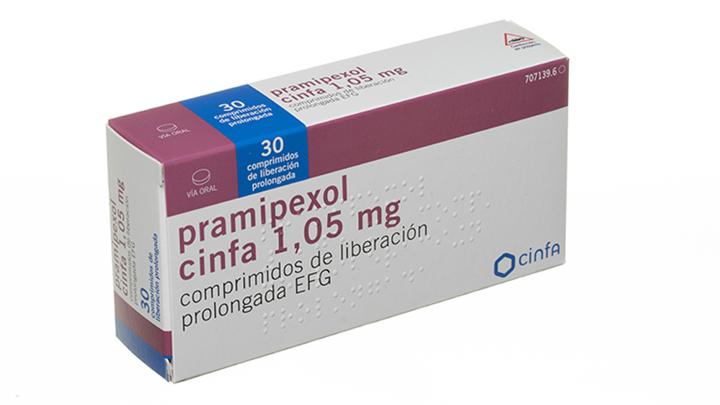 PRAMIPEXOL CINFA EFG 1,05 mg 30 COMPRIMIDOS LIBERACION PROLONGADA