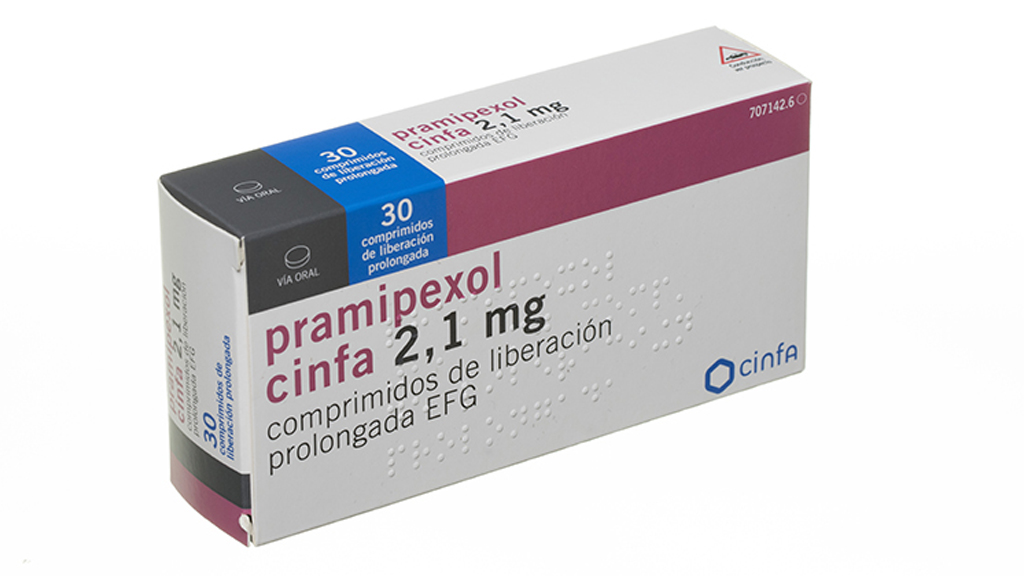 PRAMIPEXOL CINFA EFG 2,10 mg 30 COMPRIMIDOS LIBERACION PROLONGADA