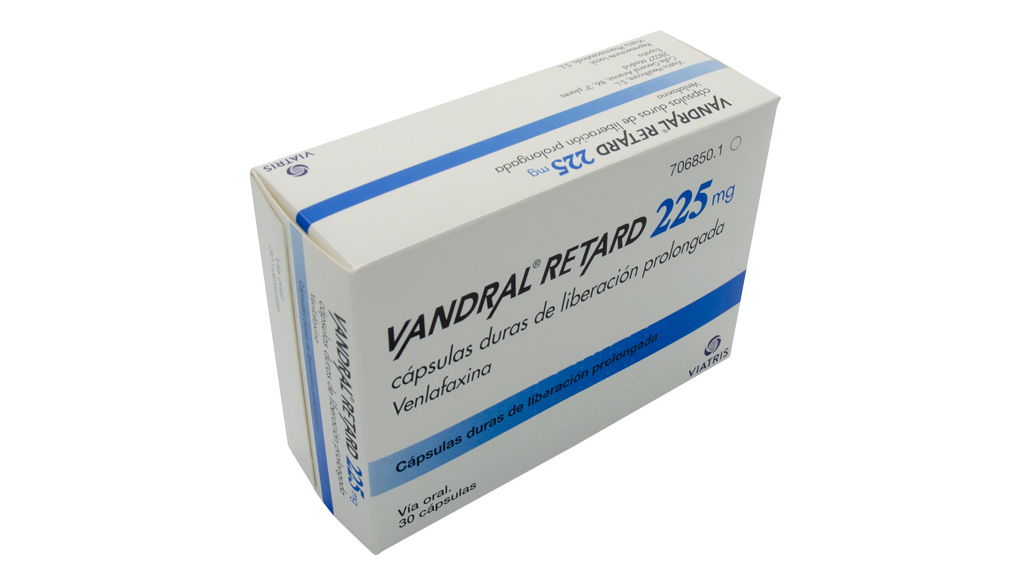 VANDRAL RETARD 225 mg 30 CAPSULAS LIBERACION PROLONGADA