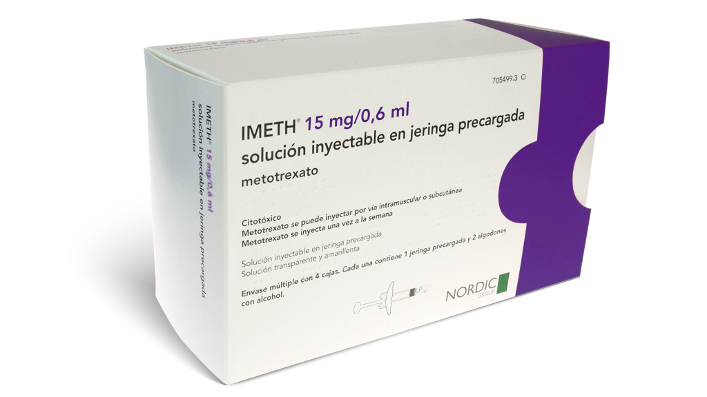 IMETH 15 mg 1 JERINGA PRECARGADA SOLUCION INYECTABLE 0,6 ml