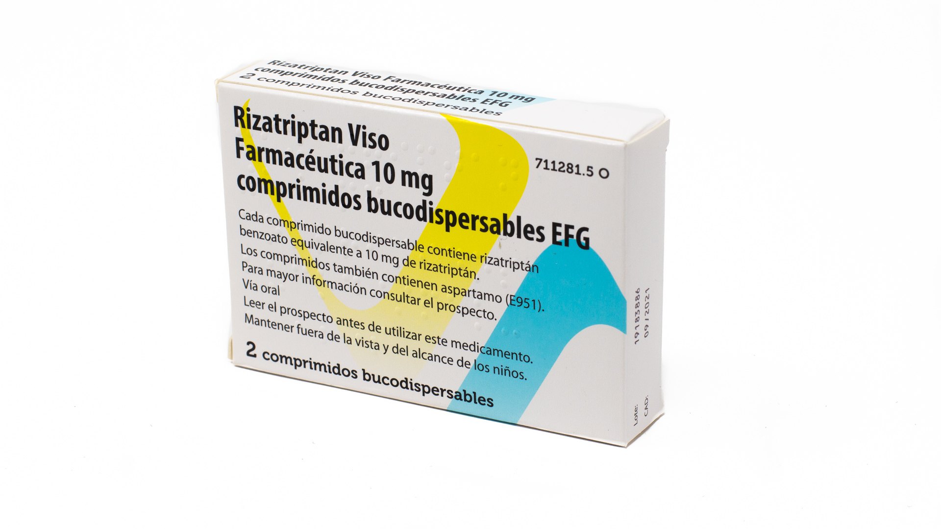 RIZATRIPTAN VISO FARMACEUTICA EFG 10 mg 6 COMPRIMIDOS BUCODISPERSABLES