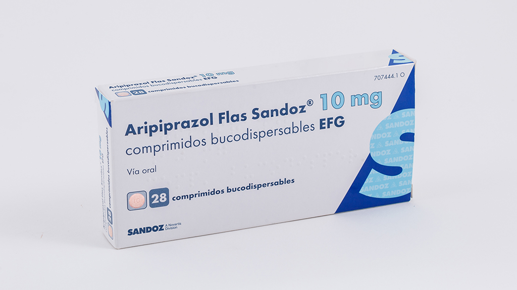ARIPIPRAZOL FLAS SANDOZ EFG 10 mg 28 COMPRIMIDOS BUCODISPERSABLES