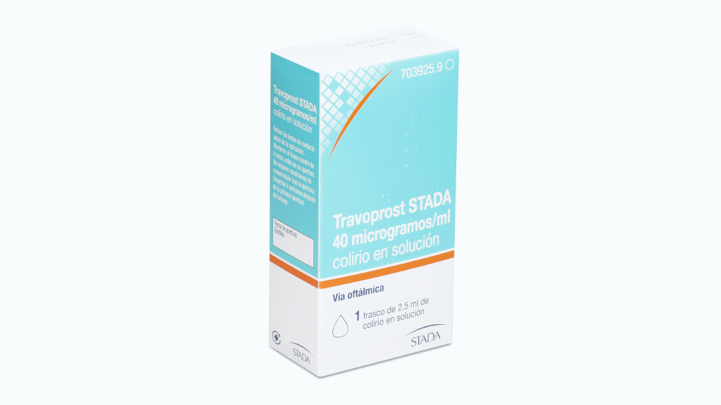 TRAVOPROST STADA 40 microgramos/ml COLIRIO EN SOLUCION 1 FRASCO 2,5 ml