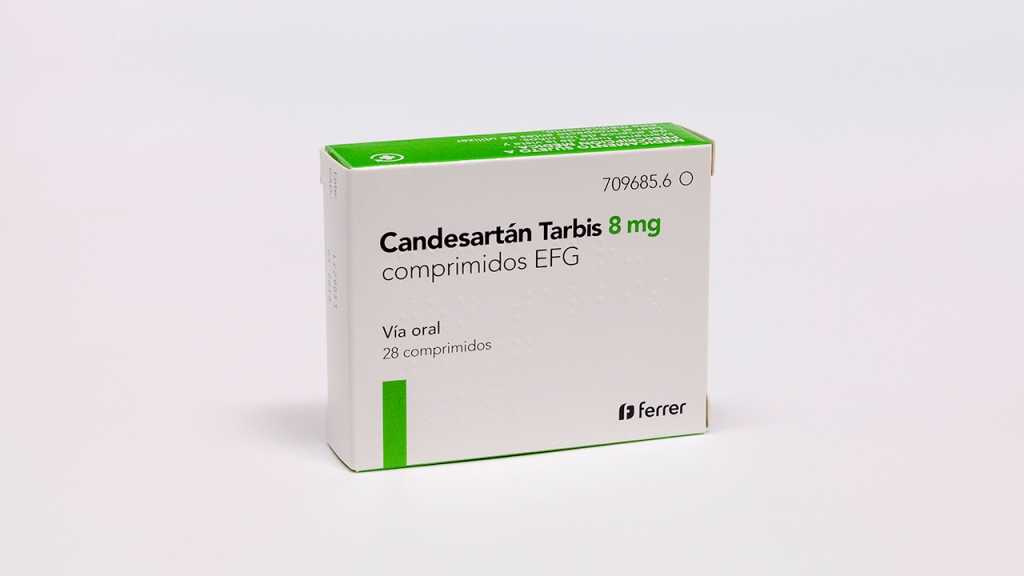 CANDESARTAN TARBIS EFG 8 mg 28 COMPRIMIDOS