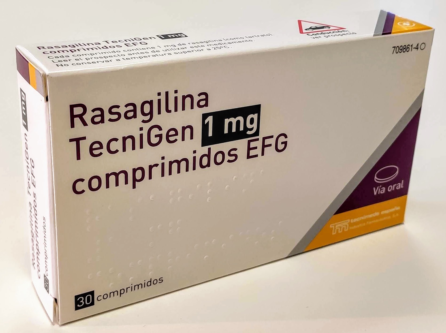 RASAGILINA TECNIGEN EFG 1 mg 30 COMPRIMIDOS