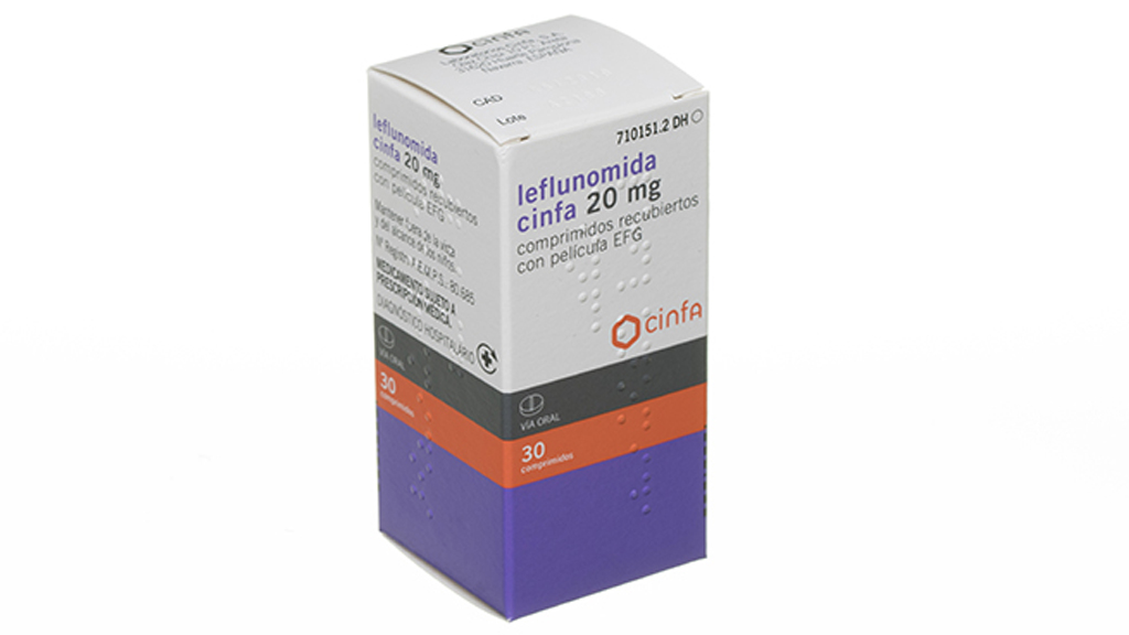 LEFLUNOMIDA CINFA EFG 20 mg 30 COMPRIMIDOS RECUBIERTOS