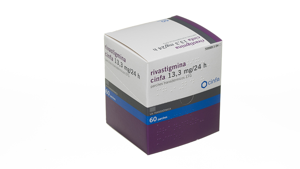 RIVASTIGMINA CINFA EFG 13,3 mg/24 h 60 PARCHES TRANSDERMICOS 27 mg