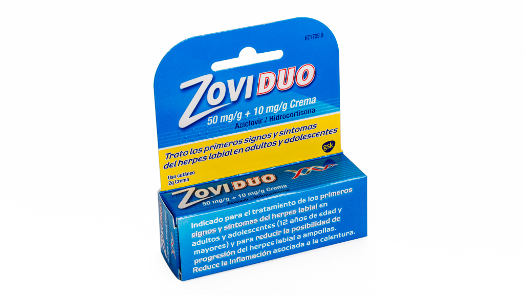 ZOVIDUO 50 mg/g + 10 mg/g CREMA 1 TUBO 2 g