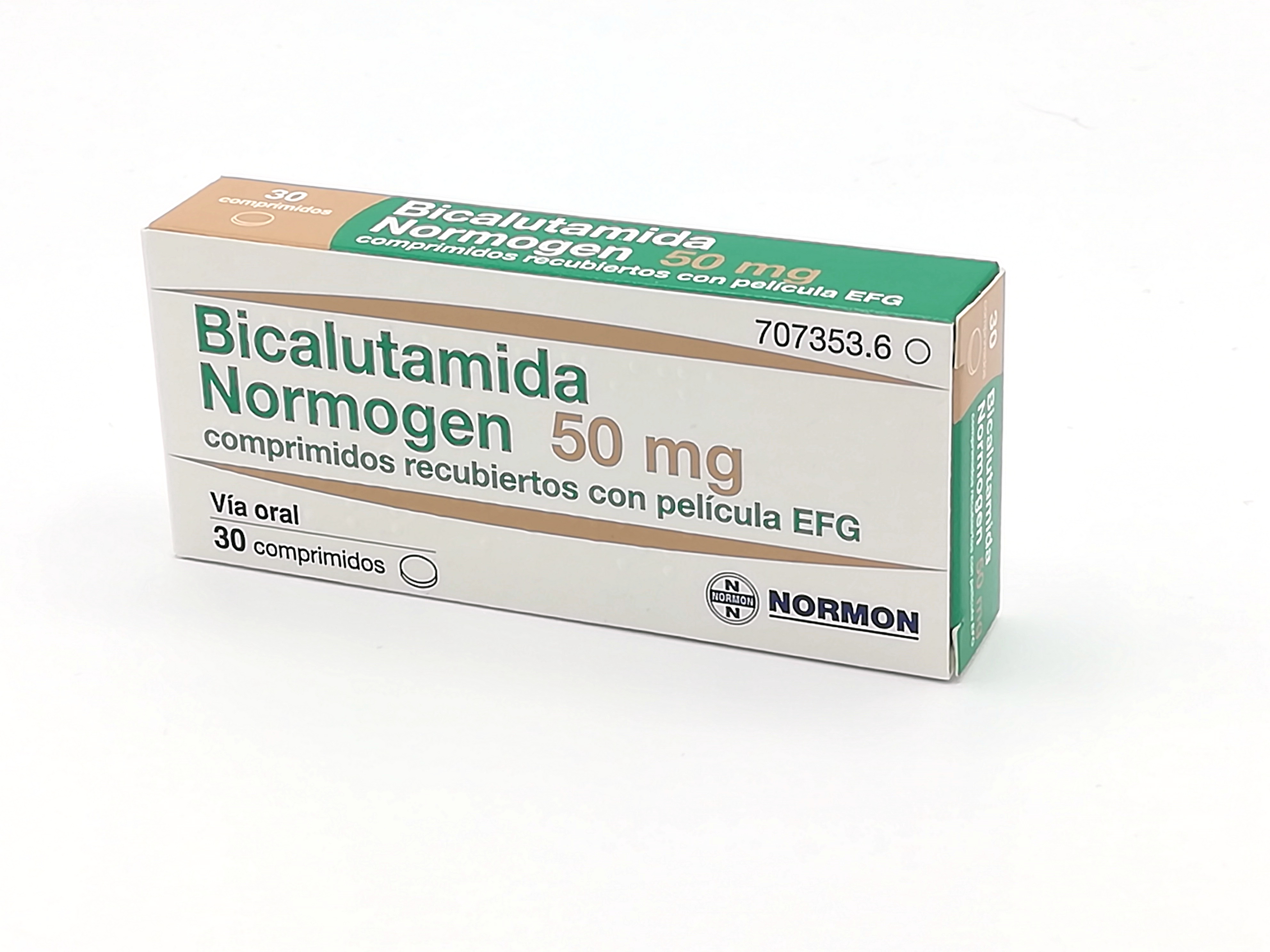 BICALUTAMIDA NORMOGEN EFG 50 mg 30 COMPRIMIDOS RECUBIERTOS