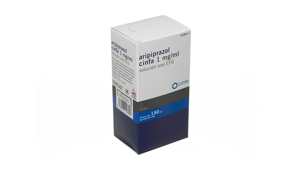 ARIPIPRAZOL CINFA EFG 1 mg/ml SOLUCION ORAL 1 FRASCO 150 ml