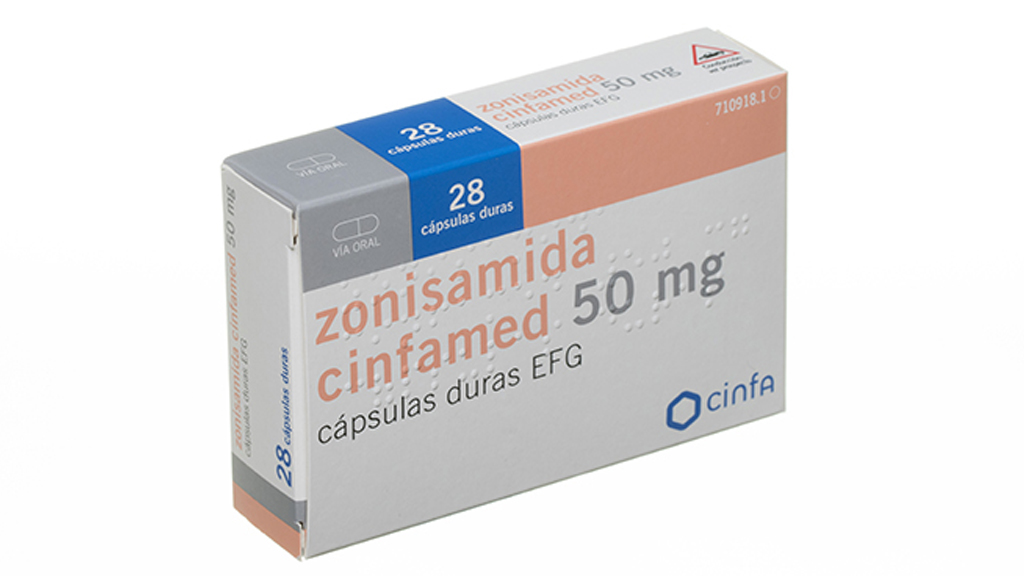 ZONISAMIDA CINFAMED EFG 50 mg 28 CAPSULAS