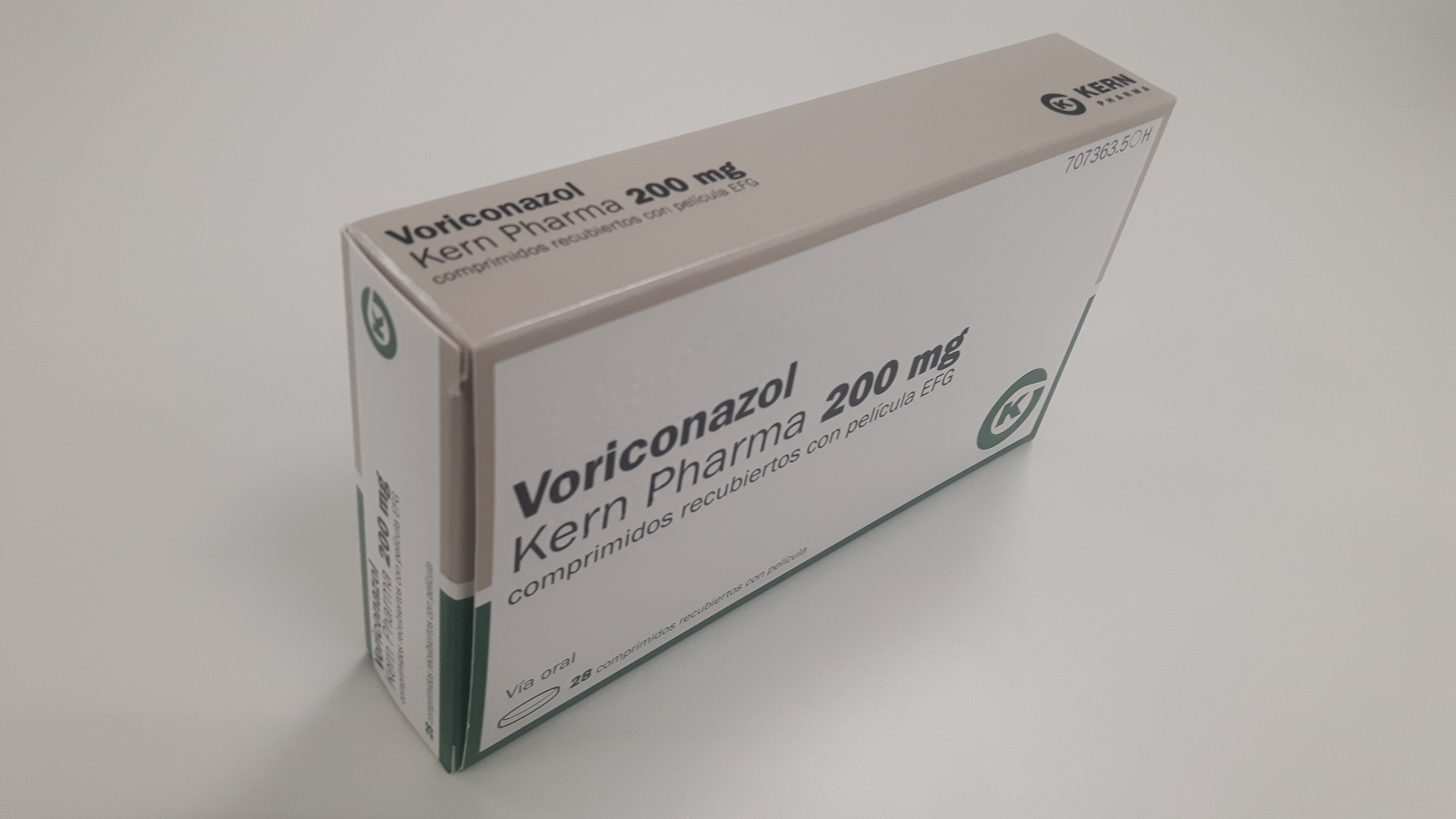 VORICONAZOL KERN PHARMA EFG 200 mg 14 COMPRIMIDOS RECUBIERTOS
