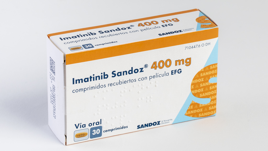 IMATINIB SANDOZ EFG 400 mg 30 COMPRIMIDOS RECUBIERTOS