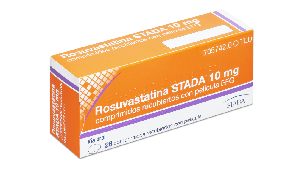 ROSUVASTATINA STADA EFG 10 mg 28 COMPRIMIDOS RECUBIERTOS